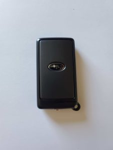 Subaru remote car key fob replacement HYQ14AGX (back side)