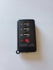 HYQ14AGX key fob battery replacement information
