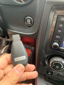 Dodge Charger Fobik key - Can still start the car even if the battery is dead