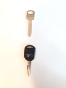 Two Keys - Same Keyway. Both Will Turn The Ignition, But Only One(Bottom) Can Be Programmed