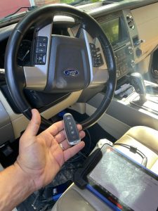All Ford C-Max key fobs and transponder keys must be coded with the car on-site