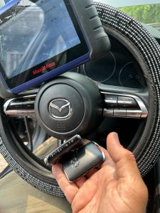 Car key coding machine for Mazda key fobs and transponder keys