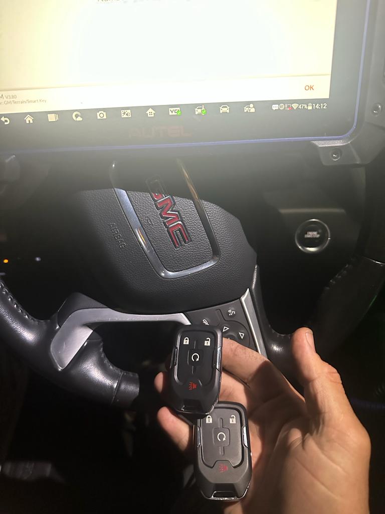 2020 GMC Terrain new key made and coded (3)