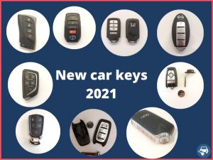 2021 new car keys
