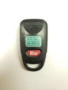 95430-3X501 or OSLOKA-360T Kia keyless entry - You can see the part number behind