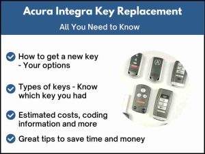 Acura Integra key replacement - All you need to know