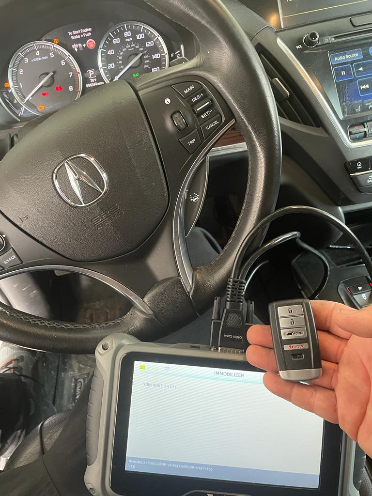 Acura key replacement and coding machine
