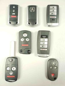 Acura variety of keys