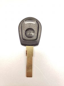 Audi high security car key with a chip