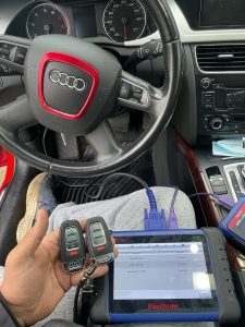 All new Audi key fobs require a special coding machine