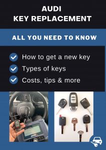 Audi key replacement - All you need to know