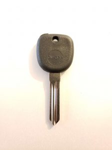 Transponder chip key for a Buick Terraza