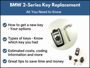 BMW 2-Series car key replacement