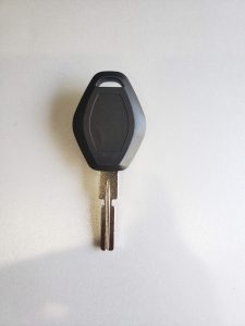 BMW high-security car key with a chip