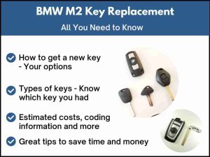 BMW M2 car key replacement