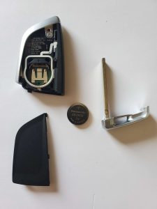 BMW key fob battery replacement