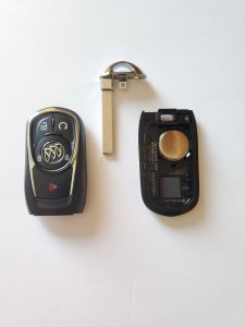 Buick key fob & emergency key