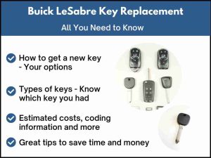 Buick LeSabre key replacement - All you need to know