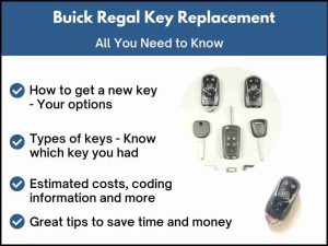 Buick Regal key replacement - All you need to know