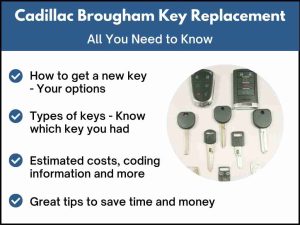 Cadillac Brougham key replacement - All you need to know