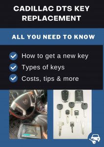 Cadillac DTS key replacement - All you need to know