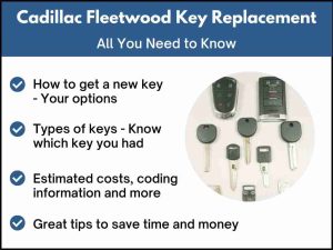 Cadillac Fleetwood key replacement - All you need to know