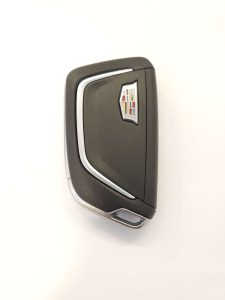 Remote key fob for a Cadillac