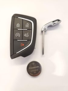 Chevrolet Corvette key fob replacement - Emergency key and battery