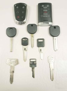 All Cadillac key fobs, transponder keys and VATS require coding