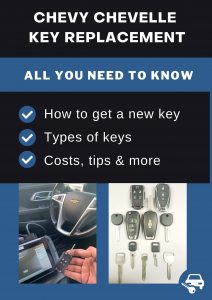 Chevrolet Chevelle key replacement - All you need to know