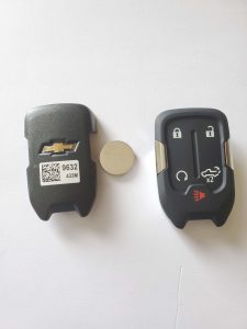 Chevrolet key fob - coding required 