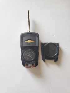 Transponder chip key for a Chevrolet SS