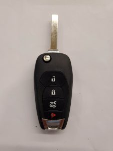 Chevy Spark flip key battery replacement information