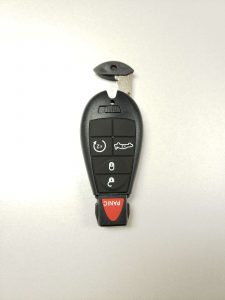 Remote key fob for a Dodge Journey