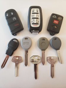 Jeep car keys replacement