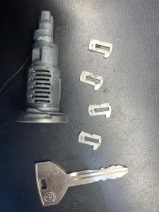 Jeep ignition repair - Cylinder, key, wafers