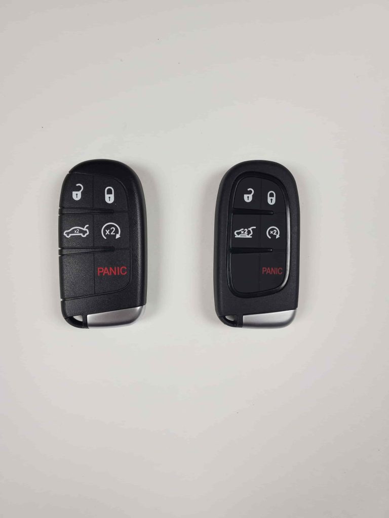 Chrysler duplicate key fobs