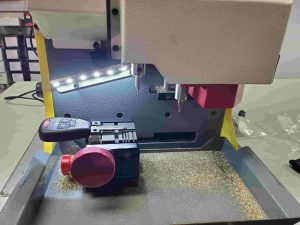 Chrysler transponder remote head key on cutting machine