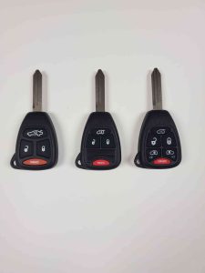 Chrysler transponder keys with remote keyless entry