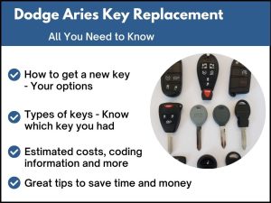 Dodge Aries key replacement - All you need to know