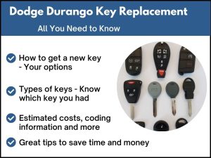 Dodge Durango key replacement - All you need to know