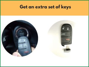 Get extra set of keys