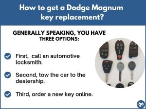 How to get a Dodge Magnum replacement key