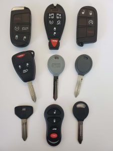 Dodge variety of keys