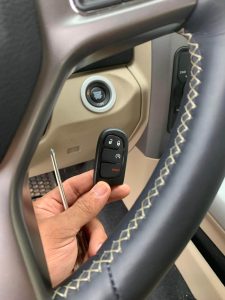 Starting your Chrysler with a dead key fob