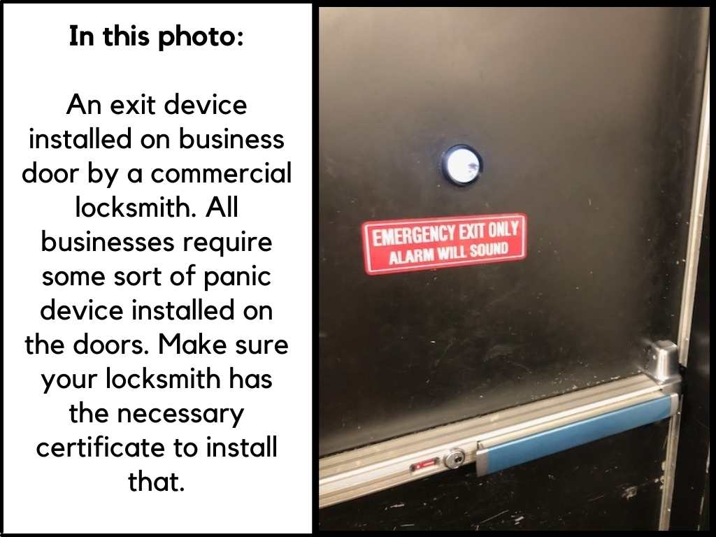Emergency exit device