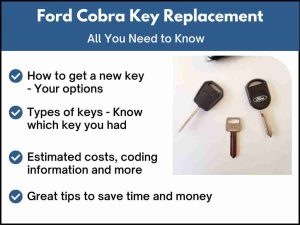 Ford Cobra key replacement - All you need to know