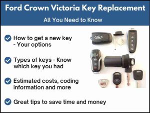 Ford Crown Victoria key replacement - All you need to know