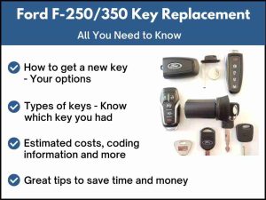 Ford F-250/350 key replacement - All you need to know