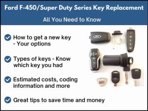 Ford F-450/Super Duty Series key replacement - All you need to know